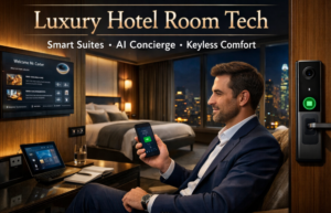 Luxury Hotel Room Tech: Smart Suites, AI Concierge, Keyless Comfort
